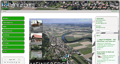 Desktop Screenshot of meinisberg.ch